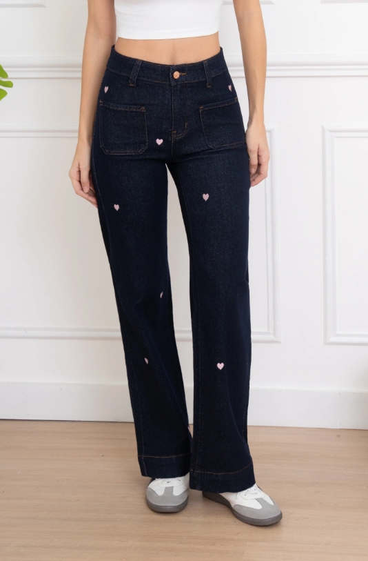 heart wide leg jeans 1